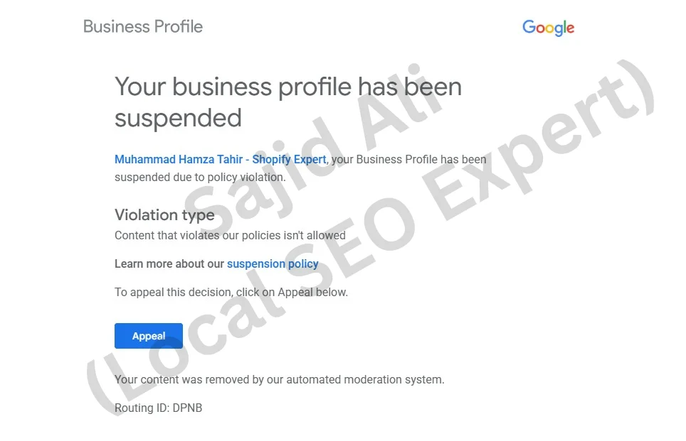 Sajid Ali Local SEO Expert in Lahore